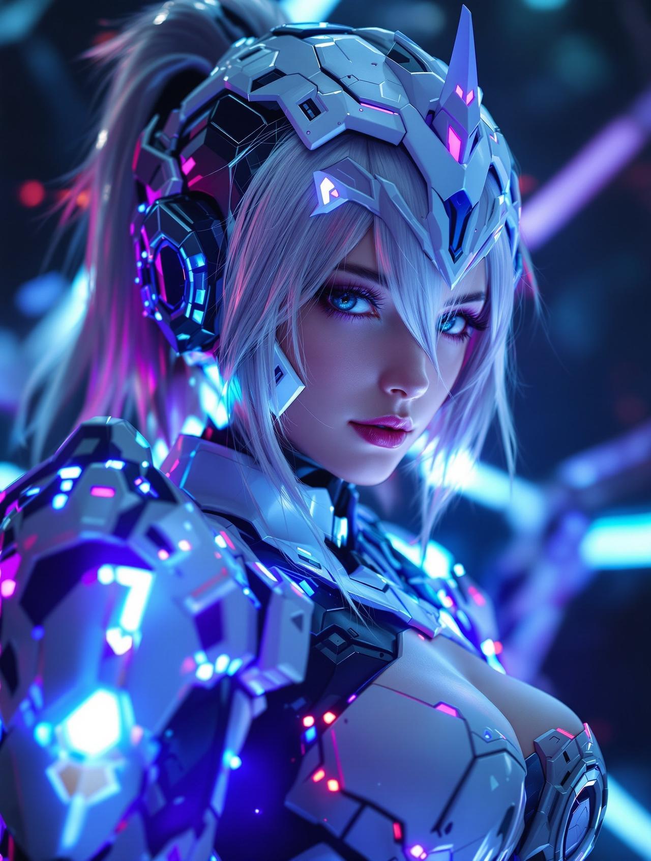 福利姬图片 - Cosplay作品 - 机甲少女战士